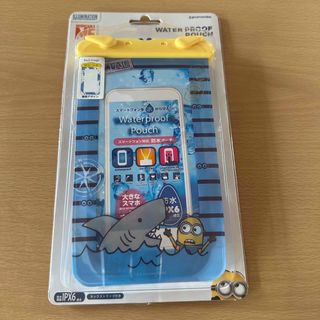 ユニバーサルスタジオジャパン(USJ)のミニオンズ　新品　スマホ　防水ケース　ポーチ　ネックストラップ付き　怪盗グルー(iPhoneケース)