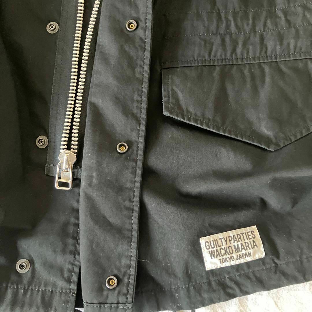 WACKO MARIA - 美品 WACKO MARIA M-65 ミリタリージャケット 黒Mの通販