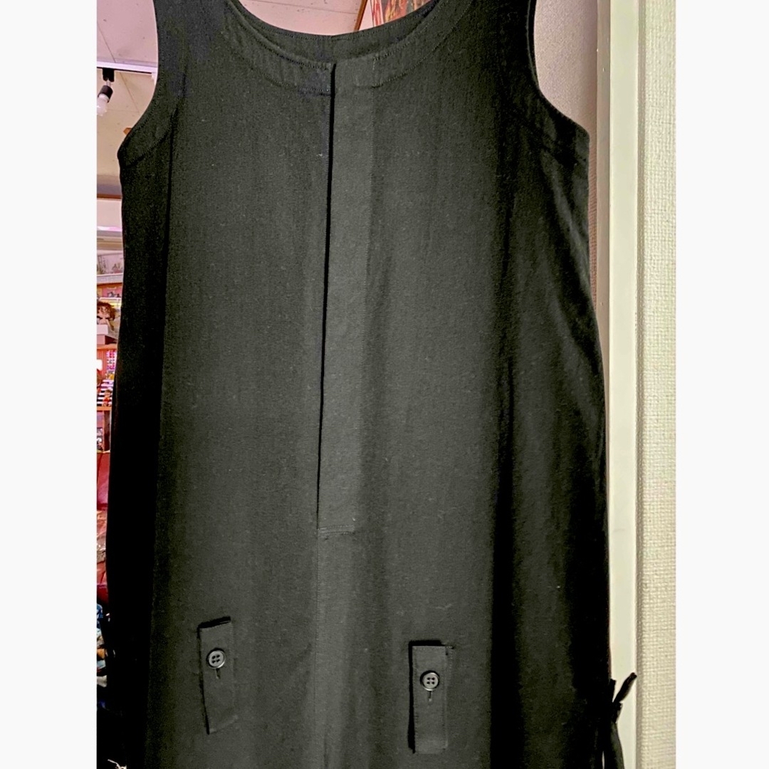 13AW YOHJI YAMAMOTO Femmeストライプ切替 オーバーオール