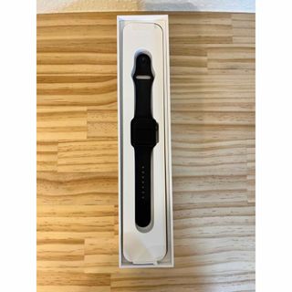 アップルウォッチ(Apple Watch)のAPPLE WATCH3 38 gps セルラー　ブラック(腕時計)