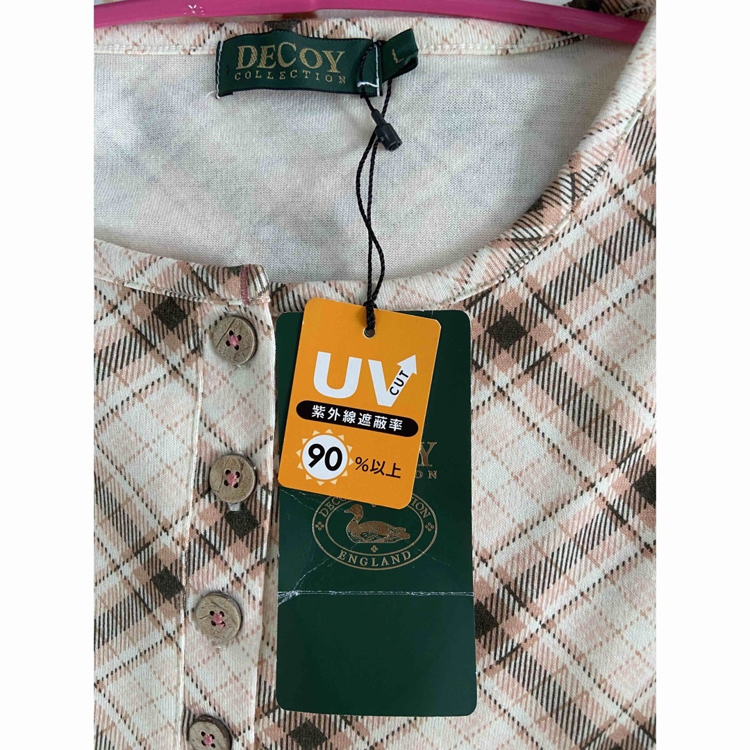 DECOY SINCE 1981(デコイシンスイチキュウハチイチ)の🌻DECOYカットソー🌻タグ付き未使用品 レディースのトップス(Tシャツ(長袖/七分))の商品写真