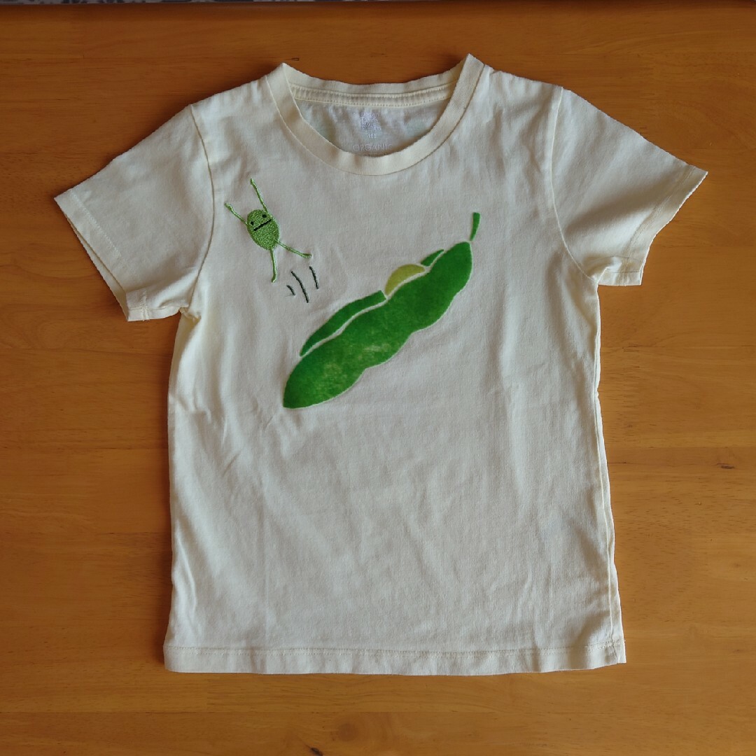 Graniph(グラニフ)の子供服120cm　グラニフ　ビューティフルシャドーTシャツ　2枚セット キッズ/ベビー/マタニティのキッズ服女の子用(90cm~)(Tシャツ/カットソー)の商品写真