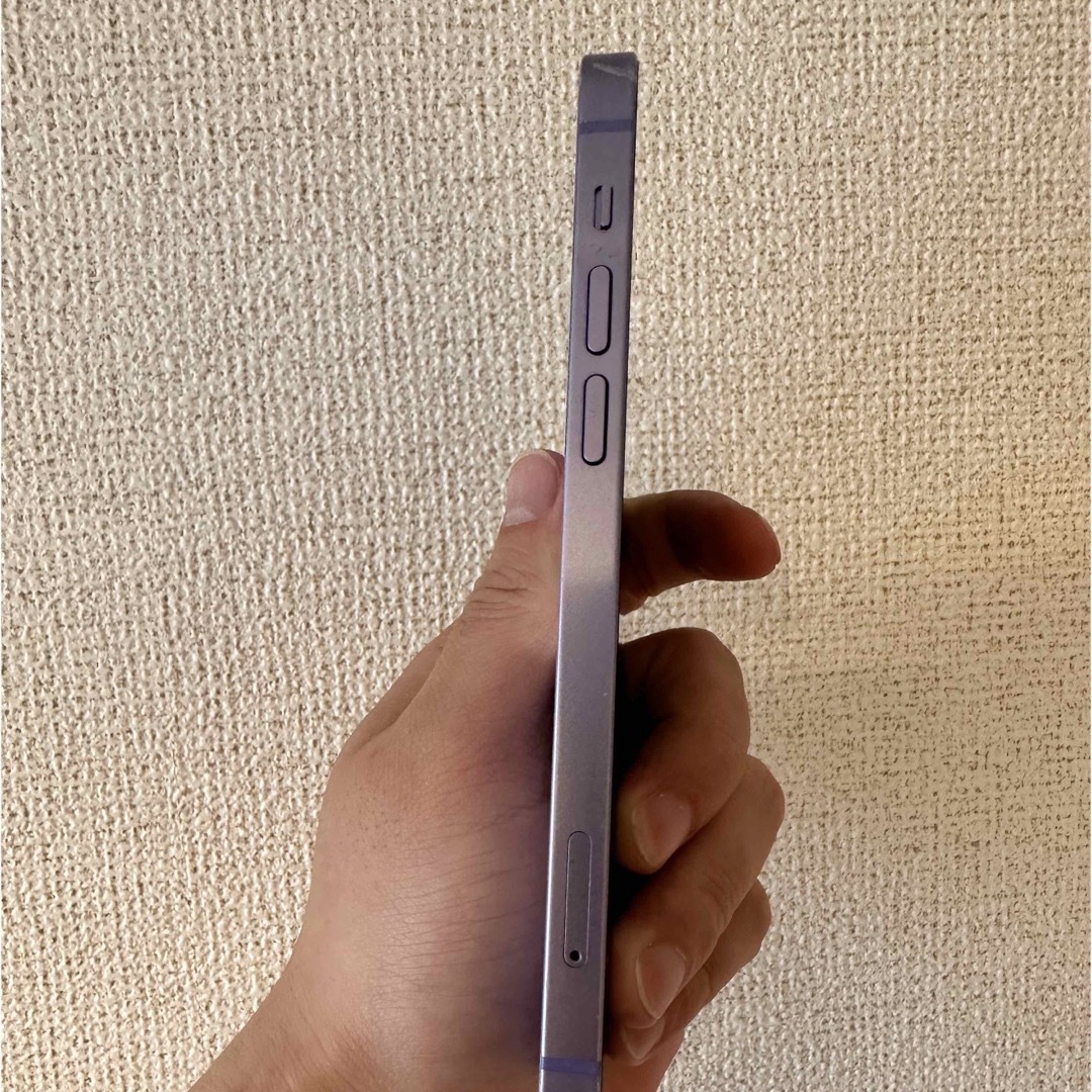 iPhone(アイフォーン)のiPhone12 パープル スマホ/家電/カメラのスマートフォン/携帯電話(スマートフォン本体)の商品写真