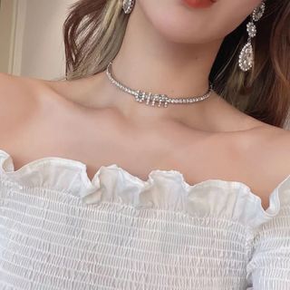 24時間以内発送 即購入大歓迎 miumiu風 ミュウミュウ風チョーカーの