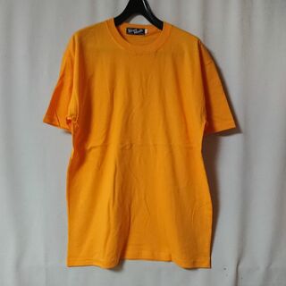 【新品】giant Musk 無地半袖Tシャツ(ゴールドイエロー)L(Tシャツ/カットソー(半袖/袖なし))