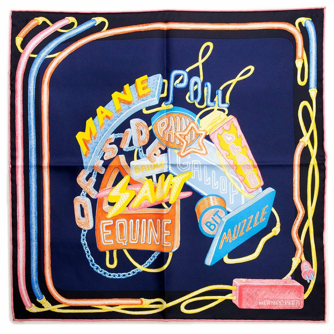 Hermes - エルメス ガヴロッシュ カレ 45 CHEVALOSCOPE NEON シュヴァ