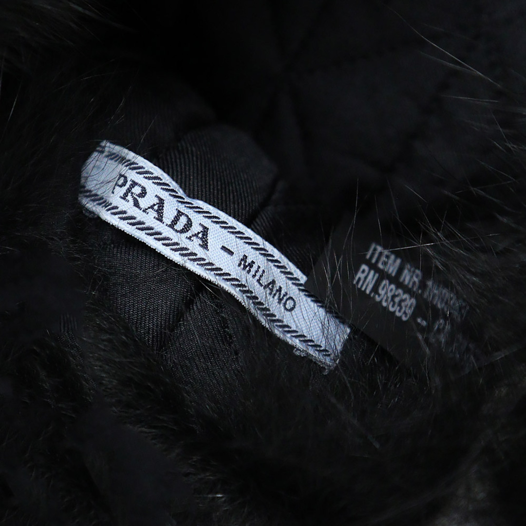PRADA - プラダ フォックスファー ハット 帽子 パパーハ ロシア PRADA - プラダ フォックスファー ハット 帽子 パパーハ ロシア