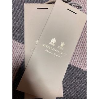 Burberry ショッパー2枚(ショップ袋)