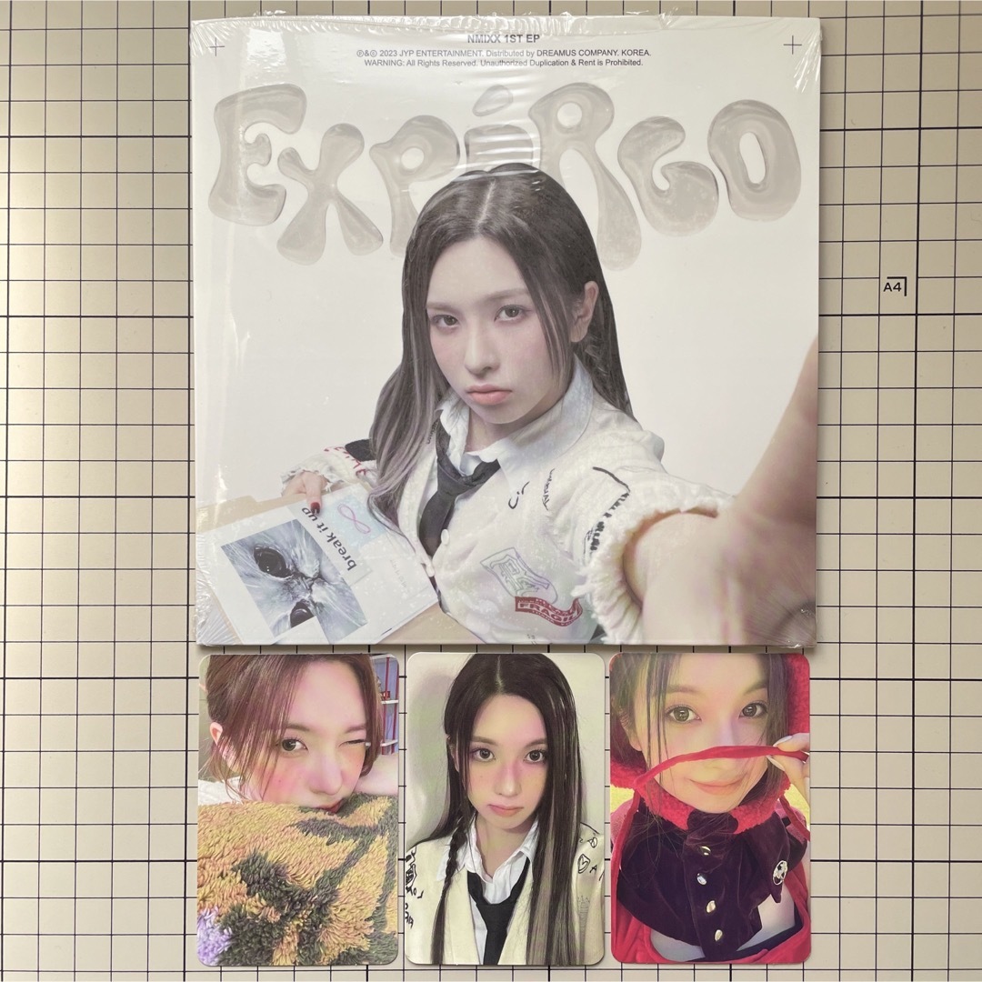 NMIXX expérgo Digipack Ver. ベイ トレカ 3枚付きの通販 by