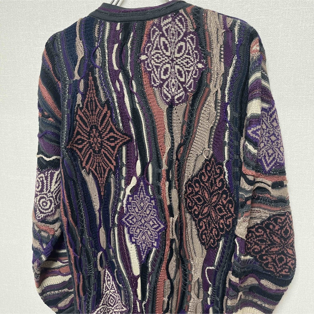 COOGI クージー 3Dニット ロングカーディガン カーディガン Mサイズ