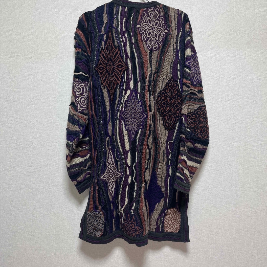 COOGI クージー 3Dニット ロングカーディガン カーディガン Mサイズ
