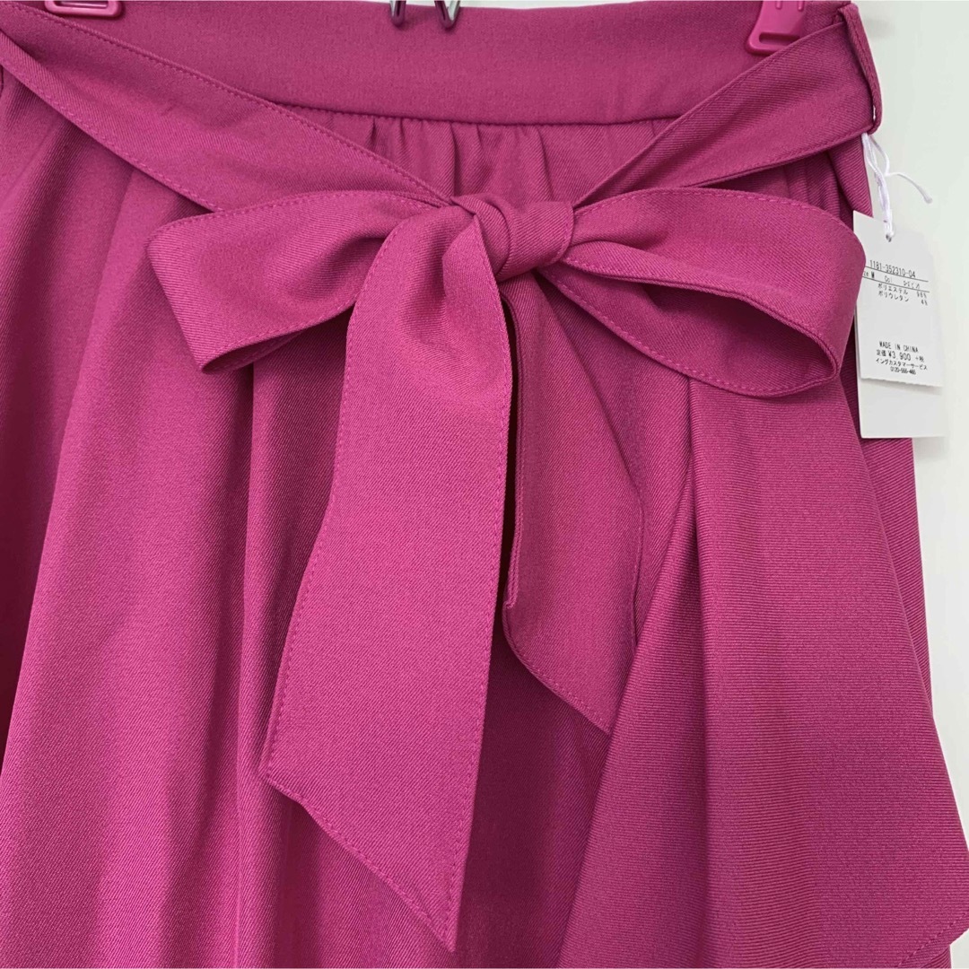 INGNI(イング)のINGNI ピンク ヘムスカート M 新品未使用 レディースのスカート(ひざ丈スカート)の商品写真