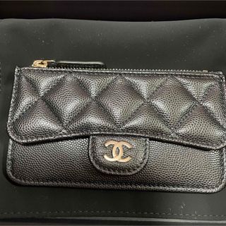 シャネル(CHANEL)の新品未使用　CHANEL フラグメントケース　キャビアスキン　シャネル(コインケース)