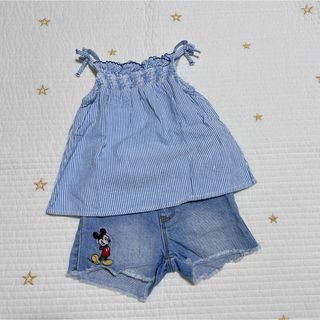 ザラキッズ(ZARA KIDS)の【女の子コーデ】ZARA Baby80コーデセット 2(タンクトップ/キャミソール)