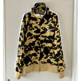 アベイシングエイプ(A BATHING APE)のbape 1st camo track jacket L エイプ カモ 猿 迷彩(ジャージ)