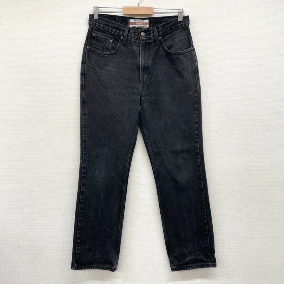 US リーバイス LEVI STRAUSS SIGNATURE ブラックデニム パンツ Regular サイズ：W32 L30.5