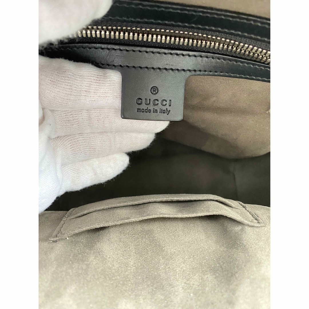 Gucci(グッチ)のGUCCI グッチ バックパック グッチシマ 450967 リュック レザー レディースのバッグ(リュック/バックパック)の商品写真