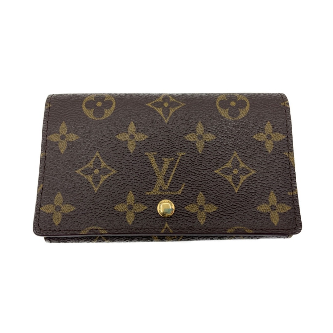 〇〇LOUIS VUITTON ルイヴィトン 財布 2つ折り財布 モノグラム ポルト モネ・ビエ トレゾール M61730