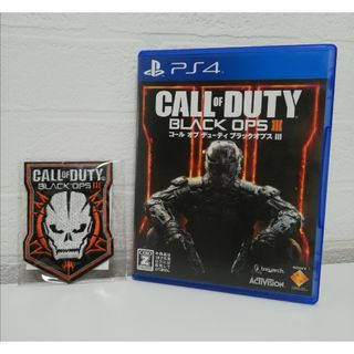 プレイステーション4(PlayStation4)のPS4 コールオブデューティ ブラックオプス3 ワッペン付(家庭用ゲームソフト)