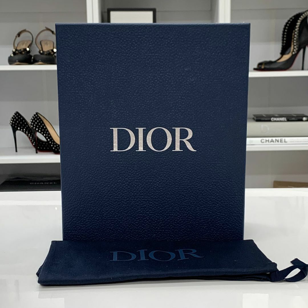 Christian Dior(クリスチャンディオール)の6891 未使用 クリスチャンディオール B27 オブリーク レザー スニーカー メンズの靴/シューズ(スニーカー)の商品写真