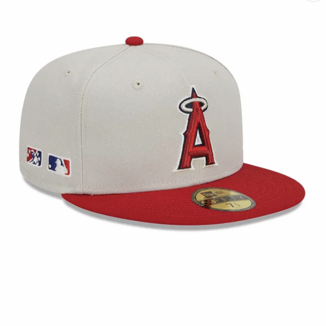 【激レアカスタム】NEW ERA エンゼルス 59fifty ツートン 海外別注MLB