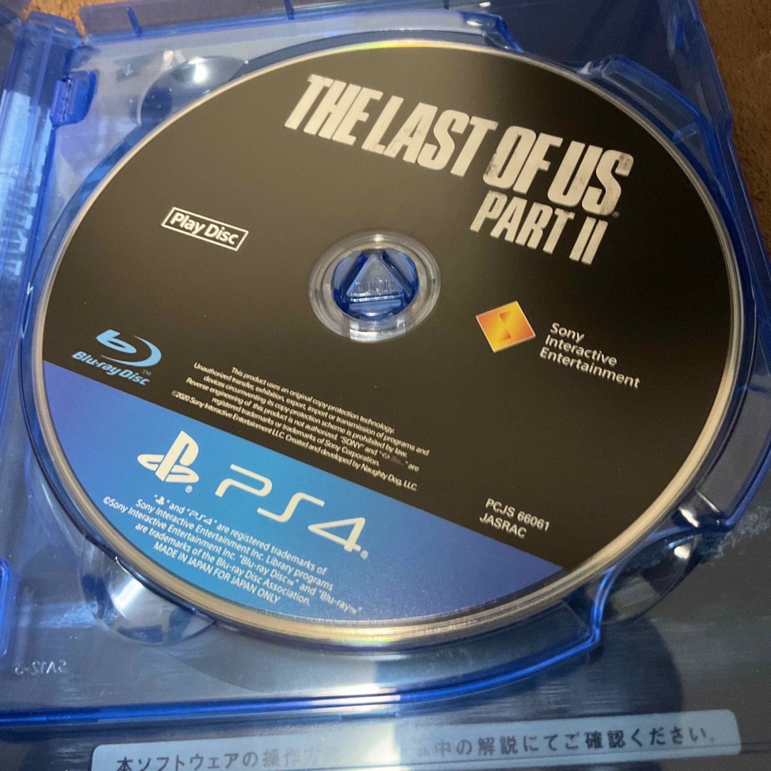 PlayStation4(プレイステーション4)のThe Last of Us Part II（ラスト・オブ・アス パートII）  エンタメ/ホビーのゲームソフト/ゲーム機本体(家庭用ゲームソフト)の商品写真