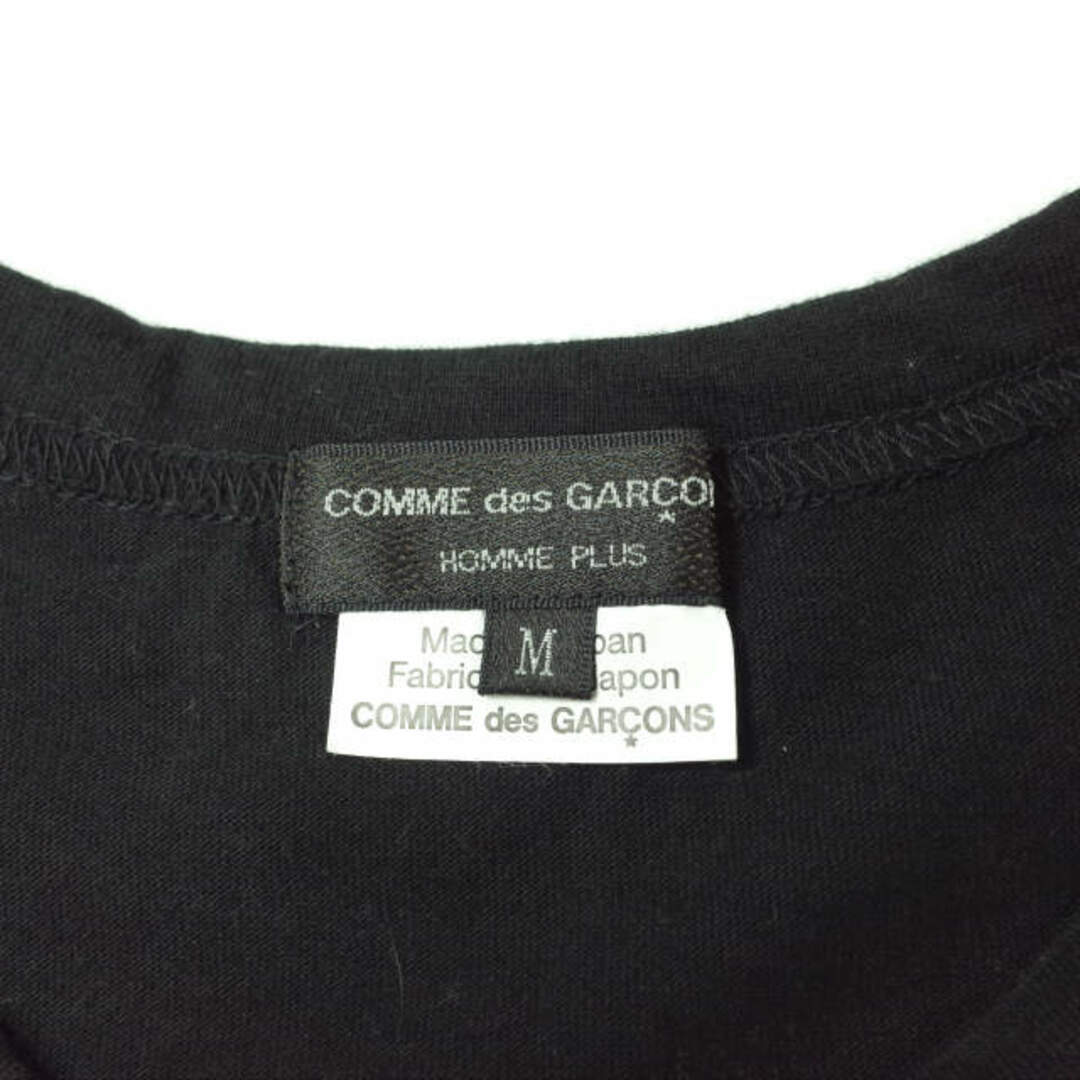 COMME des GARCONS HOMME PLUS(コムデギャルソンオムプリュス)のCOMME des GARCONS HOMME PLUS コムデギャルソンオムプリュス 18SS 日本製 DANCING スパンコールプリントTシャツ PA-T042 M ブラック 半袖 トップス【中古】【COMME des GARCONS HOMME PLUS】 メンズのトップス(Tシャツ/カットソー(半袖/袖なし))の商品写真