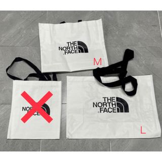 ザノースフェイス(THE NORTH FACE)のノースフェイス2点大容量ロゴショッパーバッグショルダーバッグトートバッグML(ショルダーバッグ)