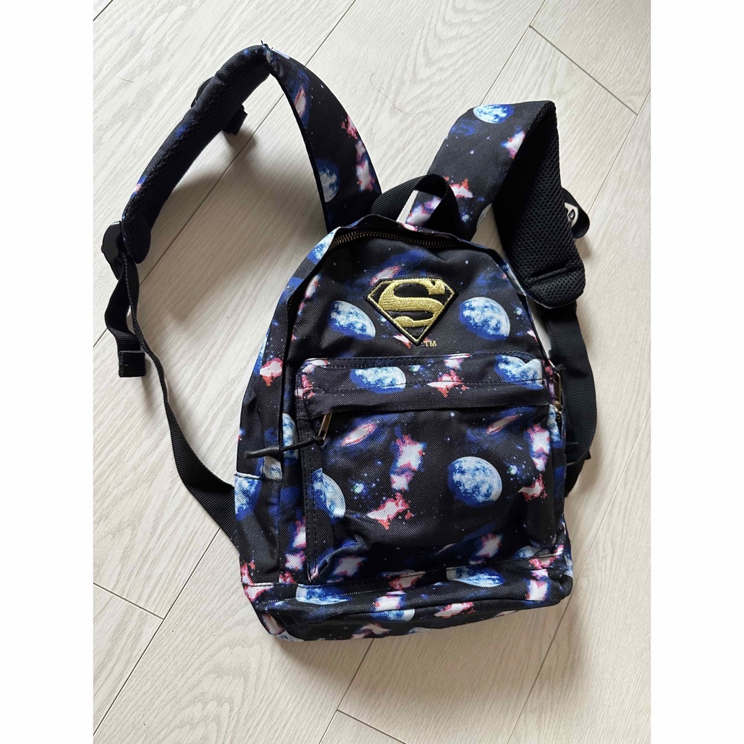 子供用　宇宙柄　superman リュック キッズ/ベビー/マタニティのこども用バッグ(リュックサック)の商品写真