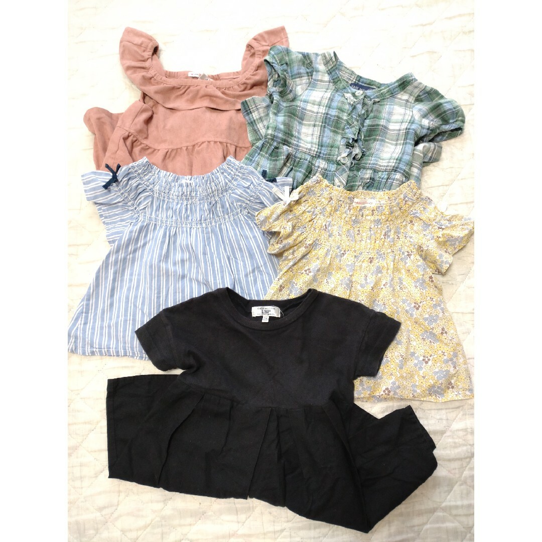 まとめ売り　20着　女の子　100 キッズ/ベビー/マタニティのキッズ服女の子用(90cm~)(Tシャツ/カットソー)の商品写真