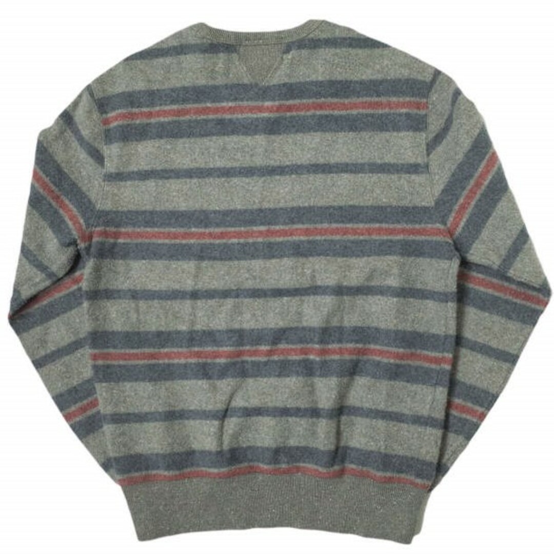 RRL - RRL ダブルアールエル STRIPE FLEECE PULLOVER 両Vボーダー ...