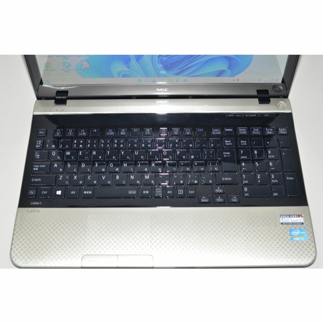 ネット環境爆速SSD512GB NEC LS550/J core i7-3632QM