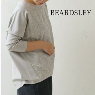 BEARDSLEY - BEARDSLEY フロント刺繍カットソーの通販 by kanoren@shop