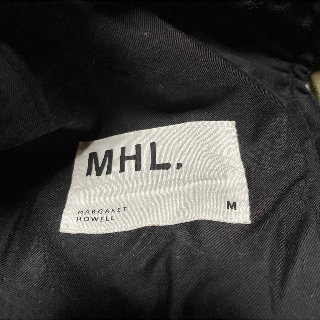 希少 日本製 MHL. ベルテッドワイドパンツ カーキ | svetinikole.gov.mk