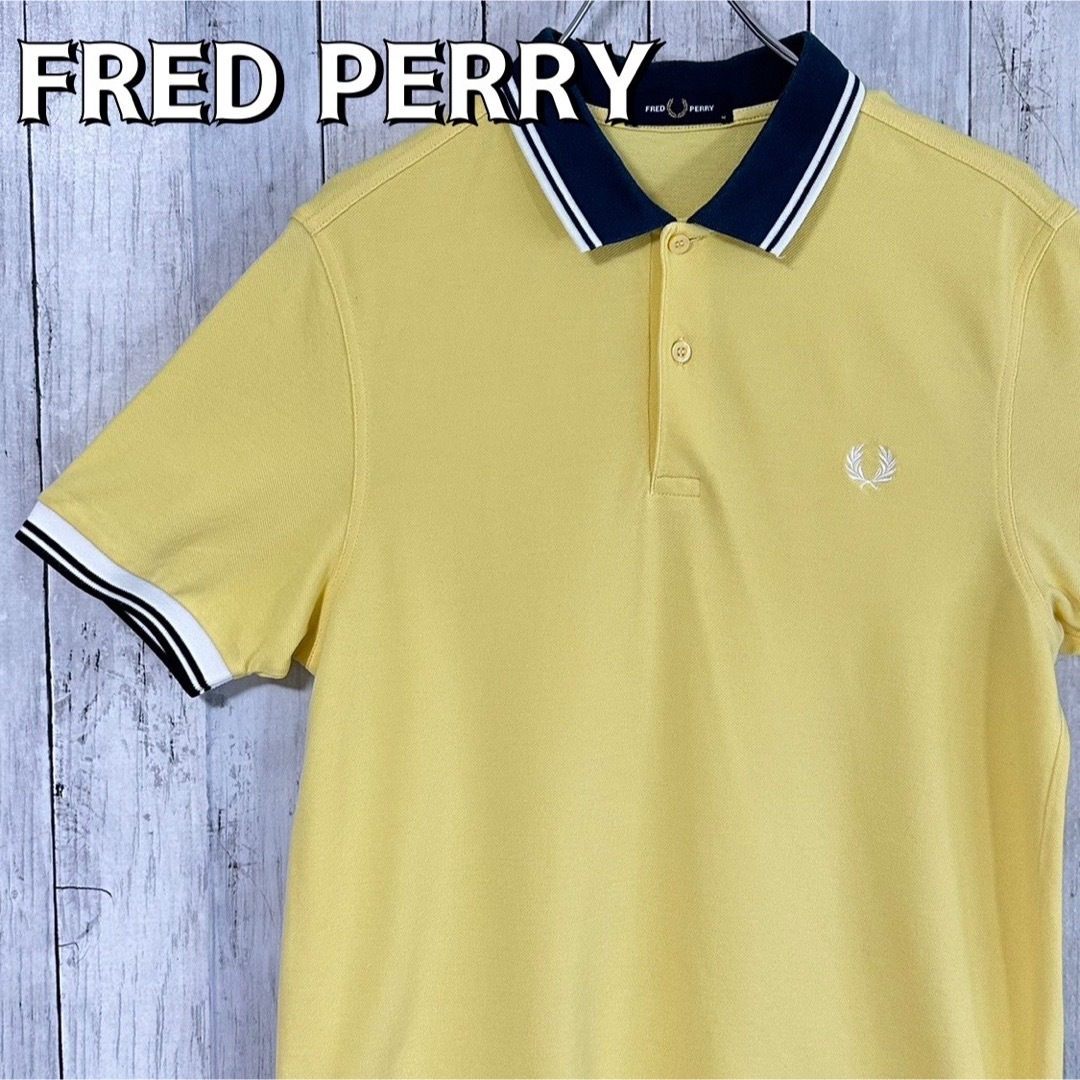 FRED PERRY フレッドペリー ポロシャツ 刺繍ロゴ ワンポイントロゴ