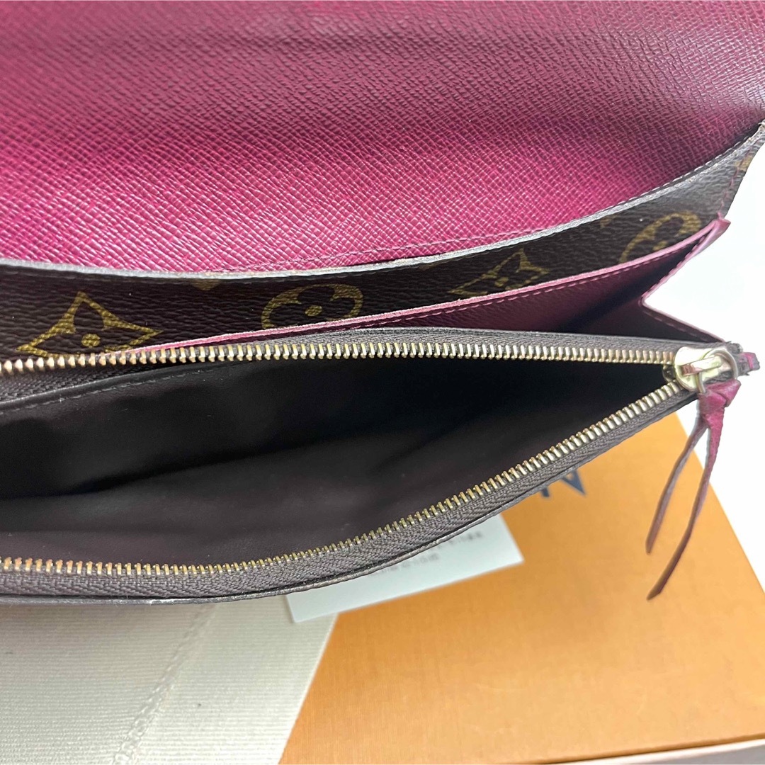 LOUIS VUITTON - 鑑定済 ルイヴィトン モノグラム エミリー 美品 長