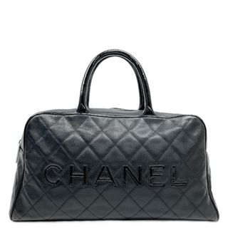 シャネル(CHANEL)のCHANEL マトラッセ ロゴ ボーリングバッグ A15685 ボストンバッグ(ボストンバッグ)