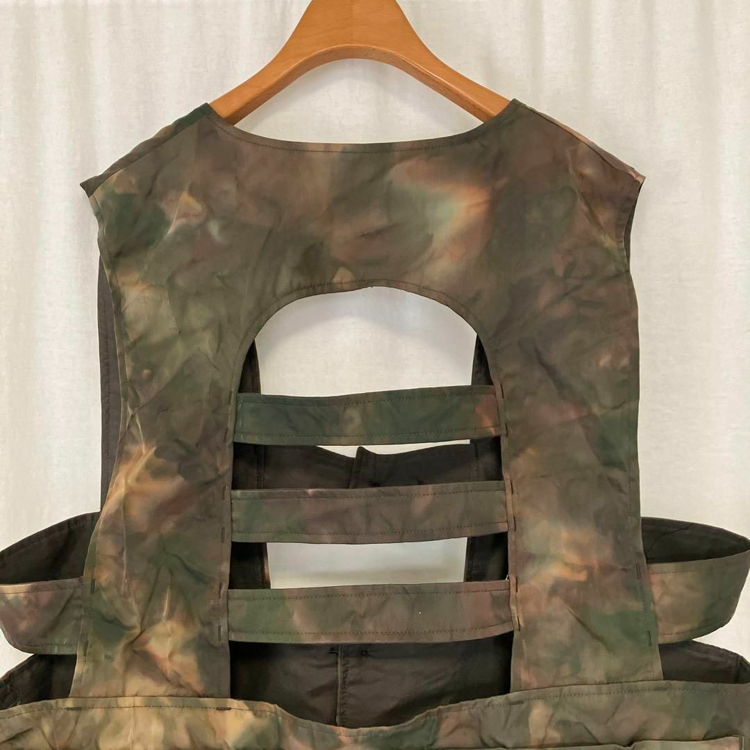 NEPENTHES - 23ss AiE エーアイイー GAME VEST Uneven Dye Lの通販 by