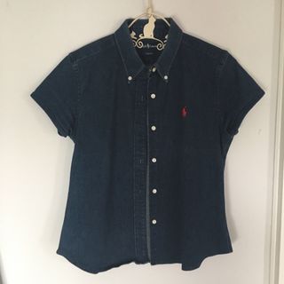 ラルフローレン(Ralph Lauren)のラルフローレン   スリムフィット　デニムトップス(その他)