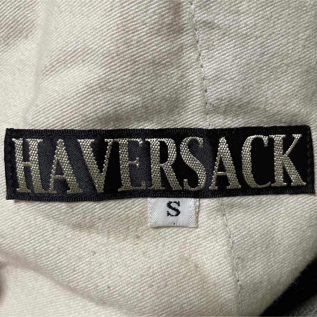 日本製 HAVERSACK ハバーサック ストライプワイドパンツ 男女兼用-