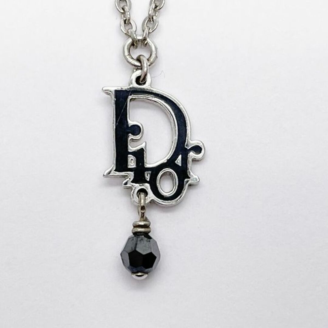 Christian Dior(クリスチャンディオール)のChristian Dior ロゴ シェルモチーフ カラーストーン ヴィンテージ ネックレス レディースのアクセサリー(ネックレス)の商品写真