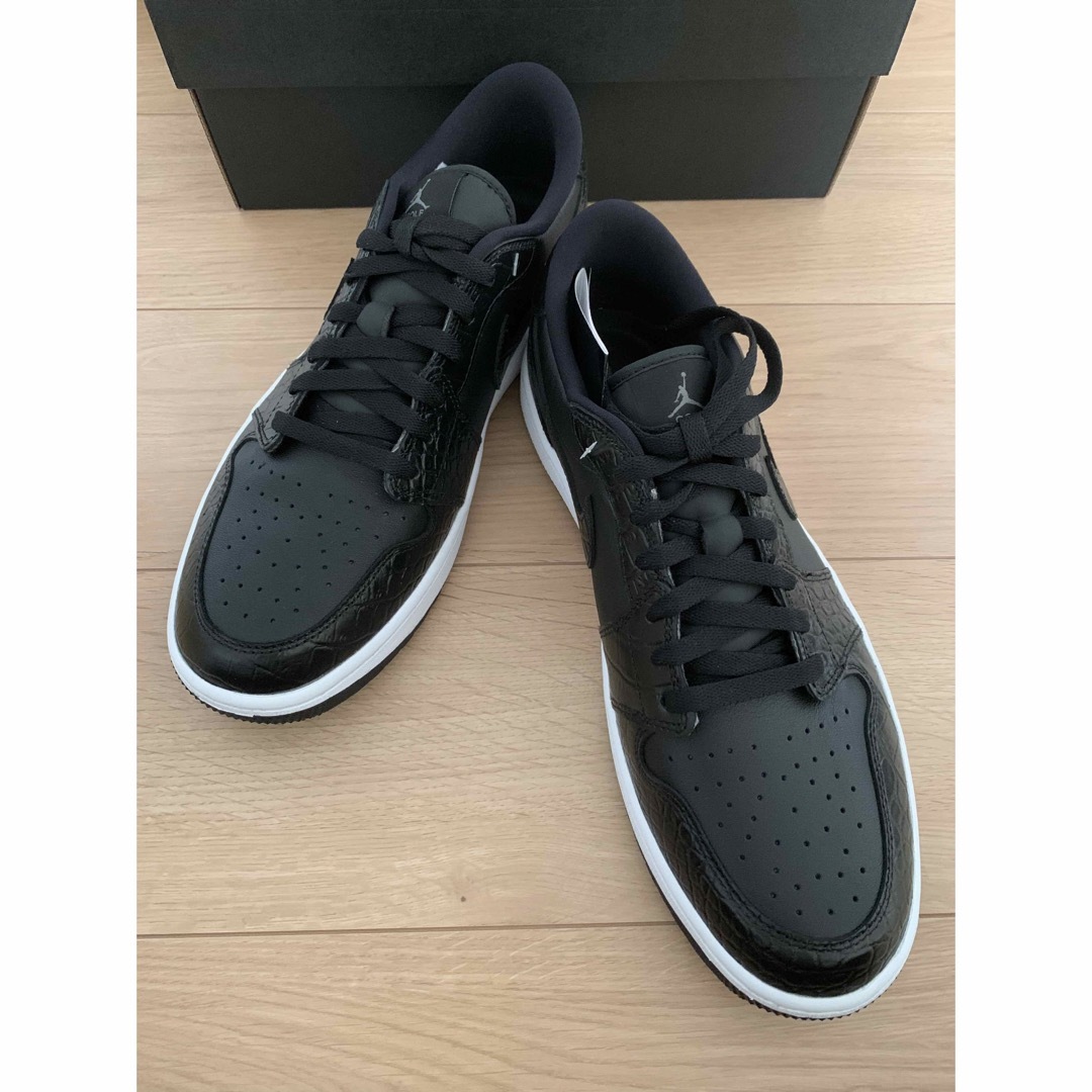 Nike Air Jordan ジョーダン ゴルフ ブラック クロコダイルスキン-