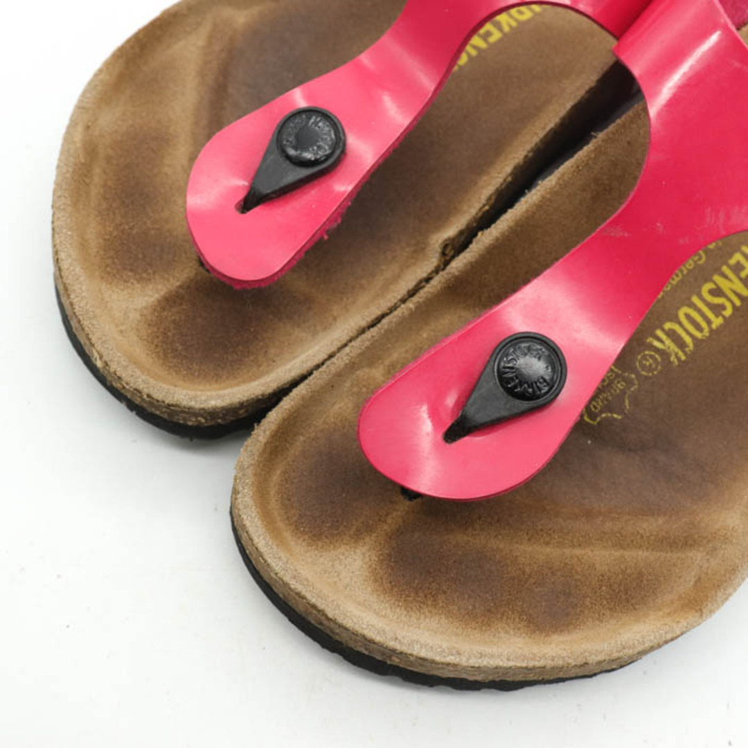 BIRKENSTOCK(ビルケンシュトック)のビルケンシュトック サンダル ギゼ GIZEH トングサンダル ブランド シューズ 靴 ドイツ製 レディース 22.5cmサイズ ピンク BIRKENSTOCK レディースの靴/シューズ(サンダル)の商品写真