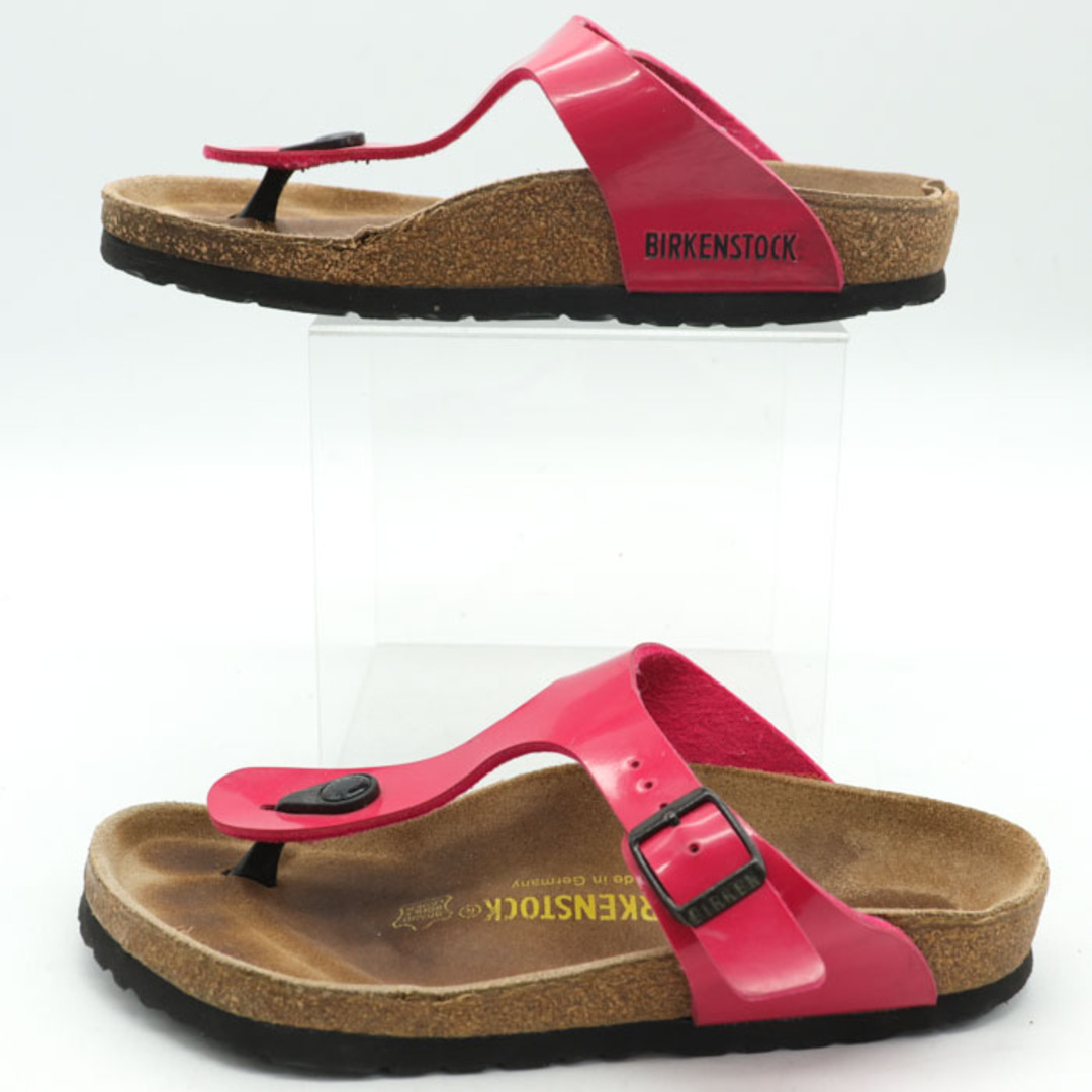 BIRKENSTOCK(ビルケンシュトック)のビルケンシュトック サンダル ギゼ GIZEH トングサンダル ブランド シューズ 靴 ドイツ製 レディース 22.5cmサイズ ピンク BIRKENSTOCK レディースの靴/シューズ(サンダル)の商品写真