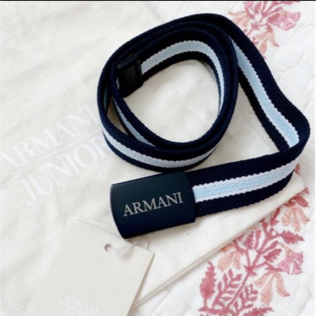 Armani(アルマーニ)の☆新品タグ付☆ARMANI BABY(アルマーニベビー)☆ベルト☆ キッズ/ベビー/マタニティのこども用ファッション小物(ベルト)の商品写真