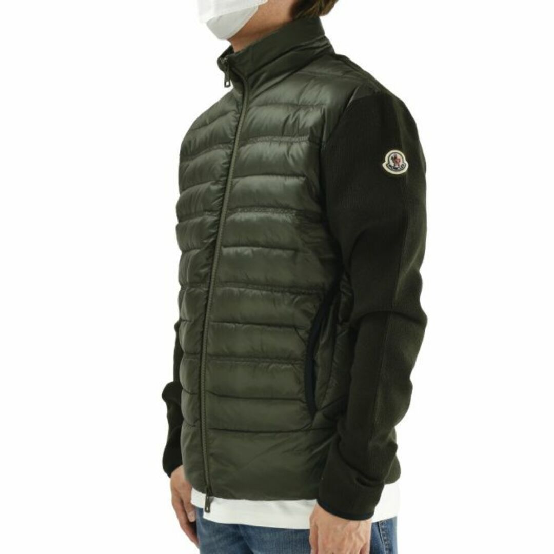 MONCLER(モンクレール)の【GREEN】モンクレール ダウン入りカーディガン メンズのトップス(カーディガン)の商品写真