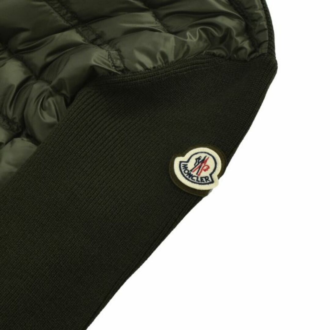 MONCLER(モンクレール)の【GREEN】モンクレール ダウン入りカーディガン メンズのトップス(カーディガン)の商品写真