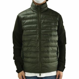 モンクレール(MONCLER)の【GREEN】モンクレール ダウン入りカーディガン(カーディガン)