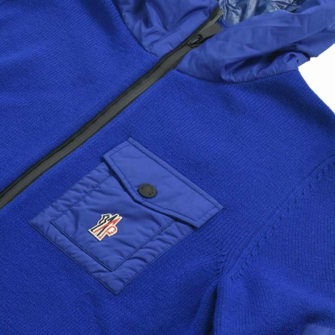 MONCLER(モンクレール)の【BLUE】モンクレール フード付きカーディガン メンズのトップス(カーディガン)の商品写真