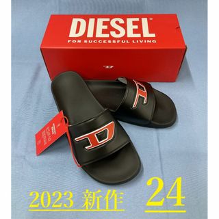 ディーゼル(DIESEL)のディーゼル　レディース　サンダル 2123　24.0cm　新品　Y02853(サンダル)